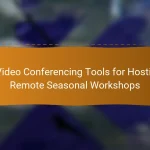 7 Video Conferencing Tools for Hosting Remote Seasonal Workshops