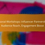 Seasonal Workshops: Influencer Partnerships, Audience Reach, Engagement Boost