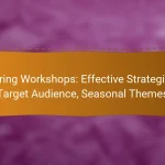 Spring Workshops: Effective Strategies, Target Audience, Seasonal Themes