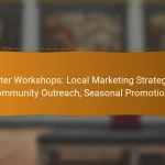 Winter Workshops: Local Marketing Strategies, Community Outreach, Seasonal Promotions